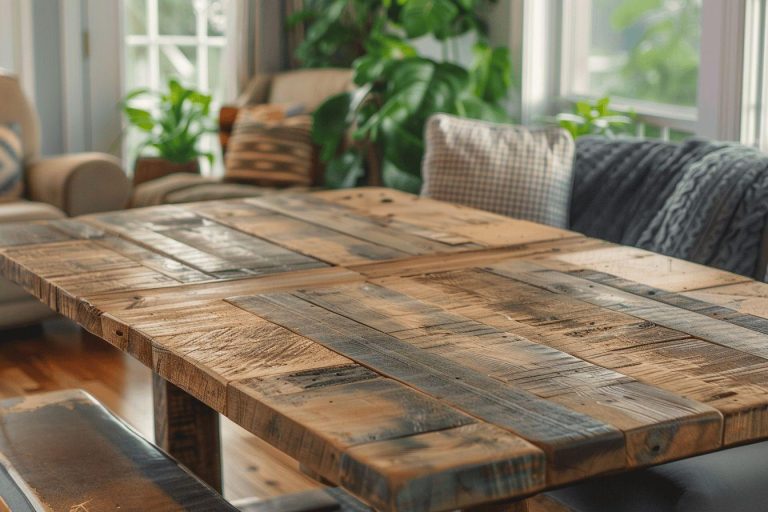 Comment fabriquer une table basse en bois recyclé pour votre salon ?